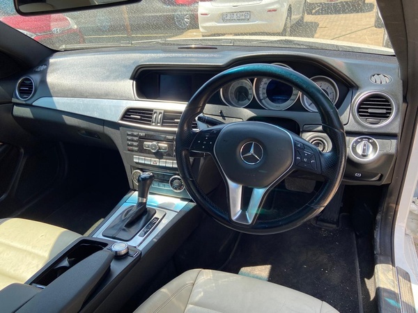 2012 MERCEDES BENZ C180 COUPE 2012 1.8- LITER TURBOCHARGED